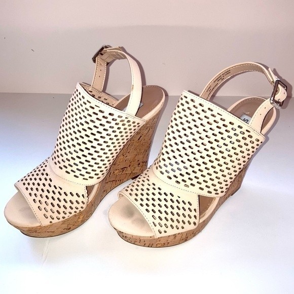 Steve Madden Platform Wedges Size 8.5 - Picture 2 of 9